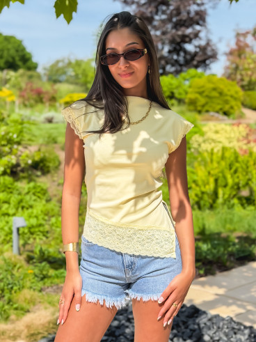 Blouse Malaurie - Jaune