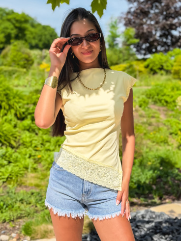 Blouse Malaurie - Jaune