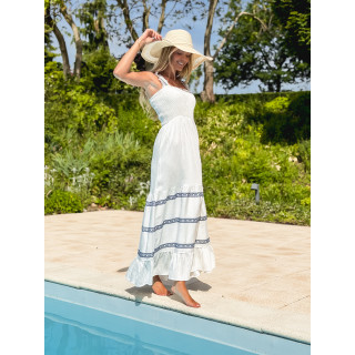 Robe Henala - Blanc