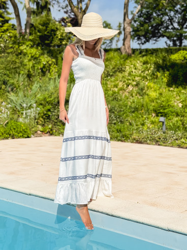 Robe Henala - Blanc