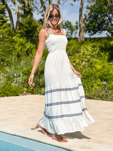 Robe Henala - Blanc