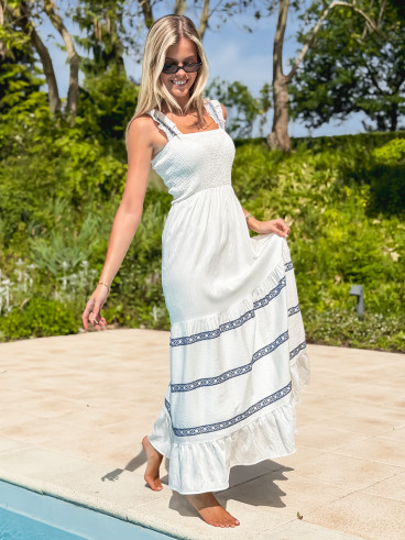 Robe Henala - Blanc