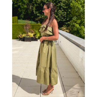 Robe longue Olanna - Kaki
