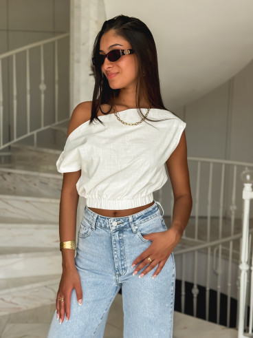 Blouse Sana - Blanc