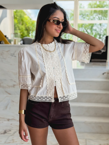 Blouse Gwen - Beige