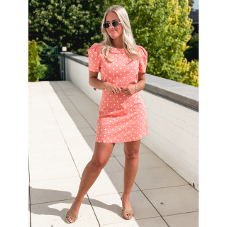 Robe en jeans Damina - Saumon