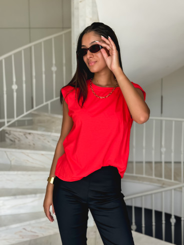 Blouse Lilaé - Rouge