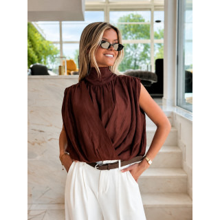 Blouse Kalys - Terracotta