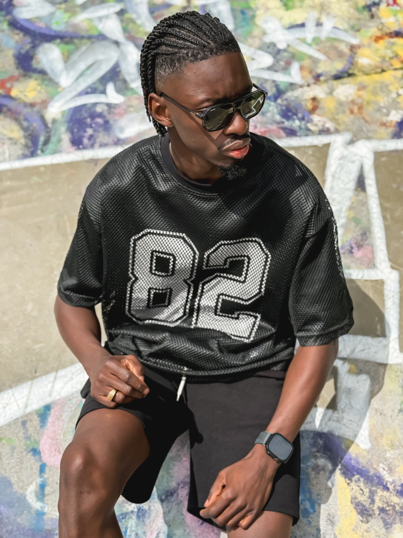 T-shirt Dallas - Noir