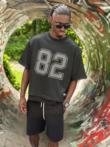 T-shirt Dallas - Noir