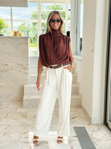 Pantalon Milane - Ecru