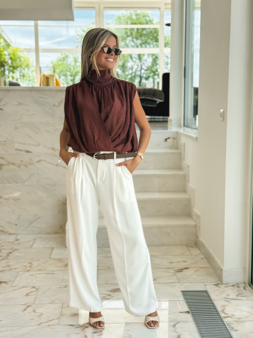 Pantalon Milane - Ecru