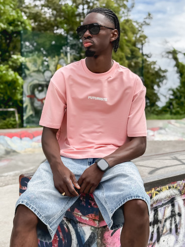 T-shirt "Futuriste" - Rose T-shirt "Futuriste" - Rose