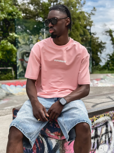 T-shirt "Futuriste" - Rose T-shirt "Futuriste" - Rose