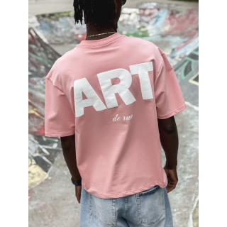 T-shirt "Futuriste" - Rose