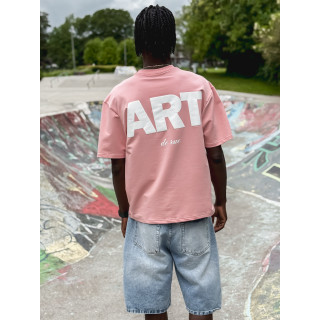 T-shirt "Futuriste" - Rose