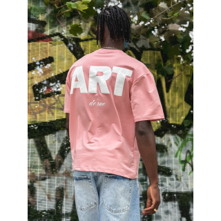 T-shirt "Futuriste" - Rose