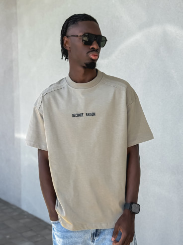 T-shirt " Seconde saison" - Kaki T-shirt " Seconde saison" - Kaki