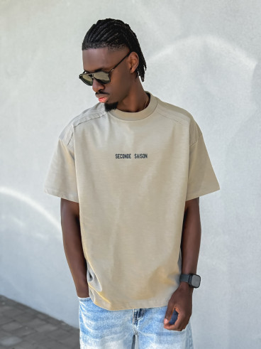 T-shirt " Seconde saison" - Kaki T-shirt " Seconde saison" - Kaki