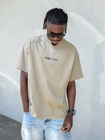 T-shirt " Seconde saison" - Kaki T-shirt " Seconde saison" - Kaki