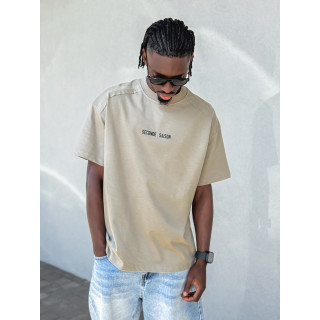 T-shirt " Seconde saison" - Kaki