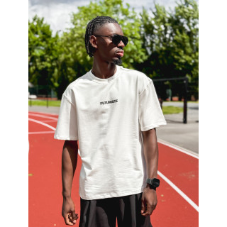T-shirt "Futuriste" - Blanc