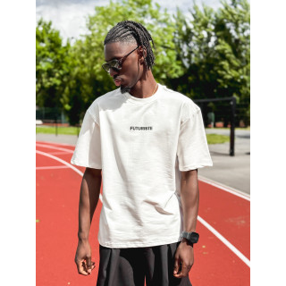 T-shirt "Futuriste" - Blanc