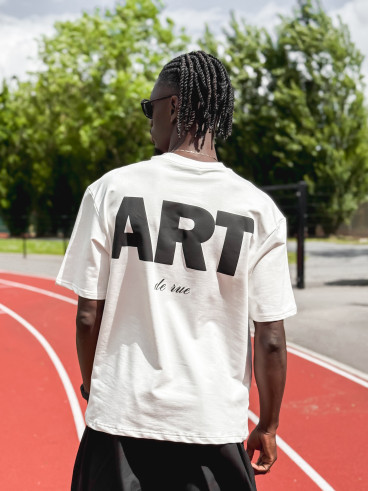 T-shirt "Futuriste" - Blanc