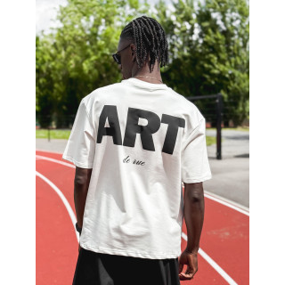 T-shirt "Futuriste" - Blanc