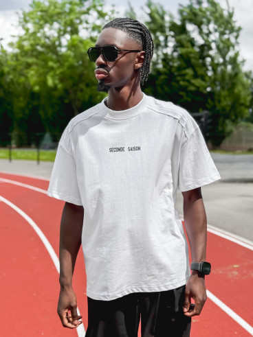 T-shirt " Seconde saison" - Blanc