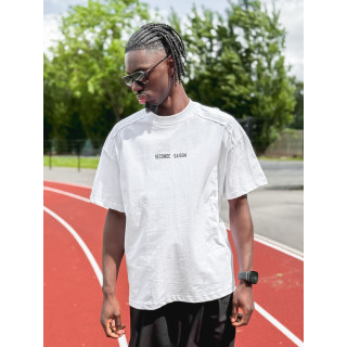 T-shirt " Seconde saison" - Blanc