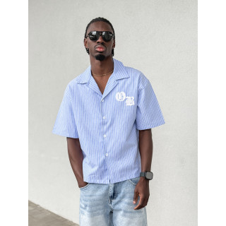 Chemise lignée Lois - Bleu
