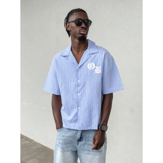 Chemise lignée Lois - Bleu