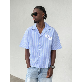 Chemise lignée Lois - Bleu