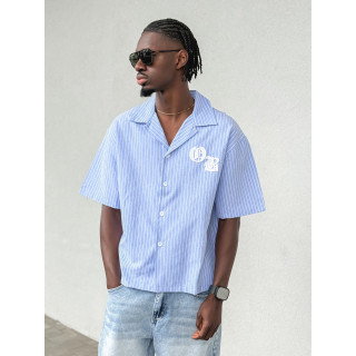 Chemise lignée Lois - Bleu