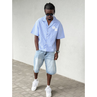 Chemise lignée Lois - Bleu