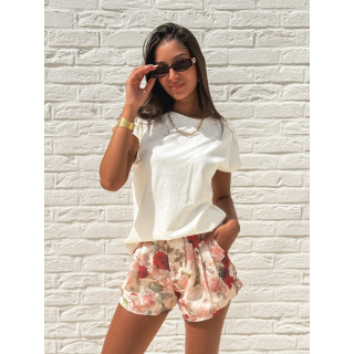 T-shirt Amina - Blanc