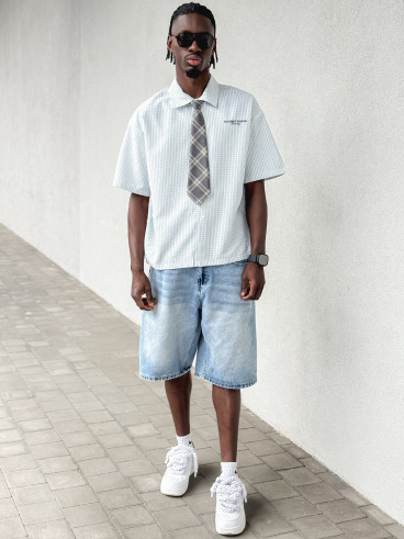Chemise à carreaux Timothée - Bleu Chemise à carreaux Timothée - Bleu