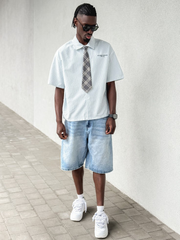 Chemise à carreaux Timothée - Bleu Chemise à carreaux Timothée - Bleu