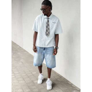 Chemise à carreaux Timothée - Bleu