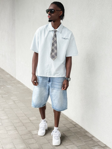 Chemise à carreaux Timothée - Bleu Chemise à carreaux Timothée - Bleu