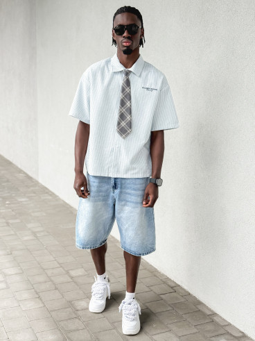 Chemise à carreaux Timothée - Bleu Chemise à carreaux Timothée - Bleu