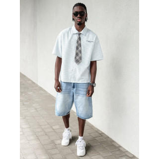 Chemise à carreaux Timothée - Bleu