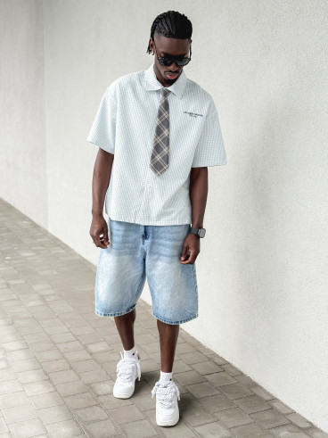 Chemise à carreaux Timothée - Bleu Chemise à carreaux Timothée - Bleu