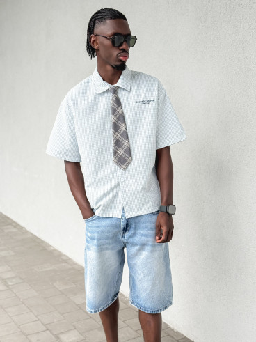 Chemise à carreaux Timothée - Bleu Chemise à carreaux Timothée - Bleu