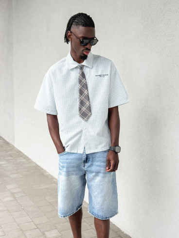 Chemise à carreaux Timothée - Bleu Chemise à carreaux Timothée - Bleu