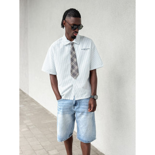 Chemise à carreaux Timothée - Bleu