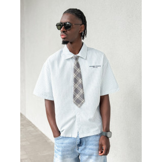 Chemise à carreaux Timothée - Bleu