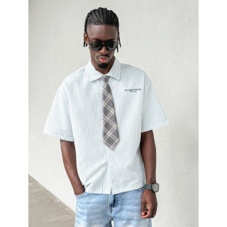 Chemise à carreaux Timothée - Bleu