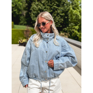 Veste en jeans Maïssa - Bleu
